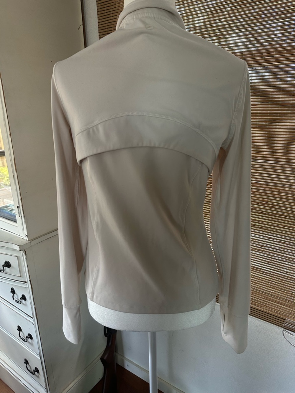 Danskin Off White Full-Zip Active Jacket - Picture 6 of 7